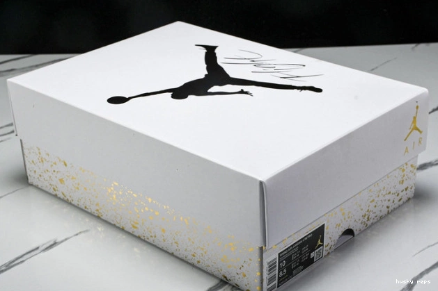 Rep Husky Jordan AQ9129-170 Gold 4 Metallic Retro 0723